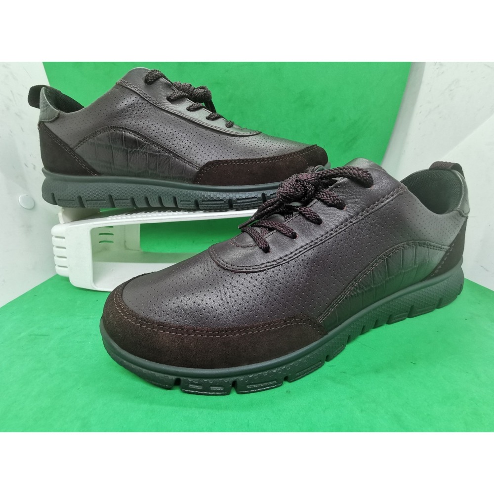 Hotter Womens Gravity II Sneaker Size 9.5  Leather Lace Up Comfy Shoe